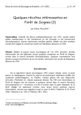 recoltes Book