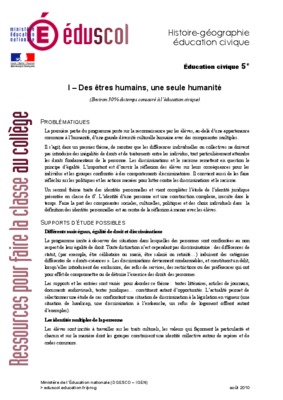 controle education civique des etres humains une seule humanite Book