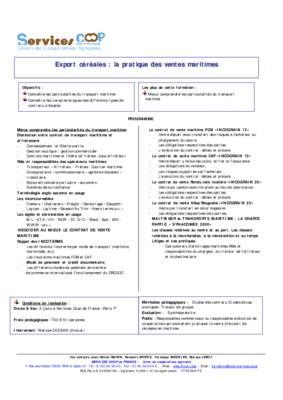 ventes maritimes Book