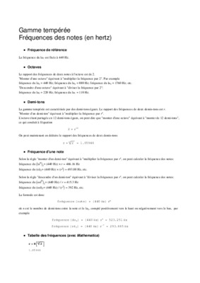 notes de calcul des portails Book