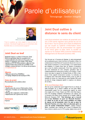 joint dual Book