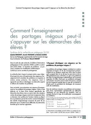 partages inegaux Book