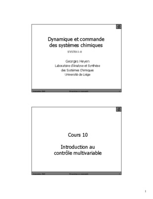 dynamique des systemes chimiques ppt Book