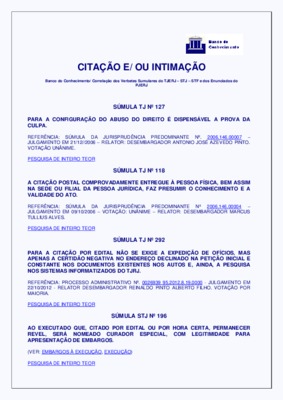 nulidades processuais citacao Book