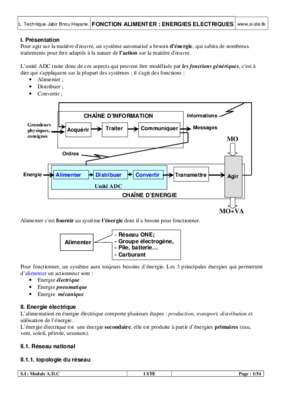 cours besoin de l_organisme en matiere et en energie Book
