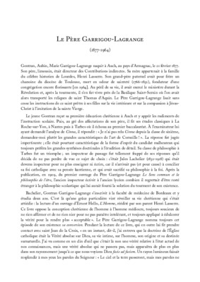 garrigou Book