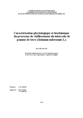 caractere physiologique et biochimique de tolerance du ble dur Book