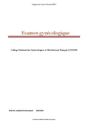 umvf univ nantes fr gynecologie et obstetrique site cours pdf Book