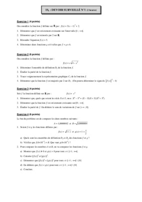 devoir surveille 4 maths Book