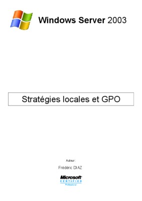 windows 2003 sever gpo Book