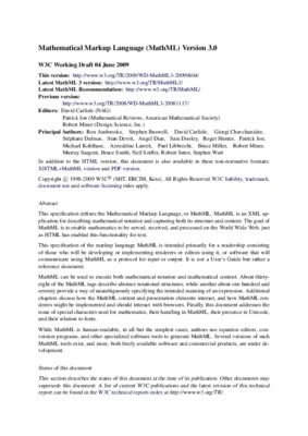 mathml Book