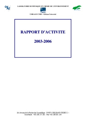 modele de rapport d_activite cnrs Book