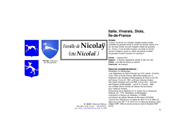 nicolay Book