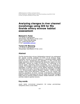 river morphology definition Book