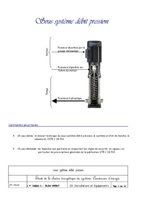 calcul du debit dans une conduite sous pression Book