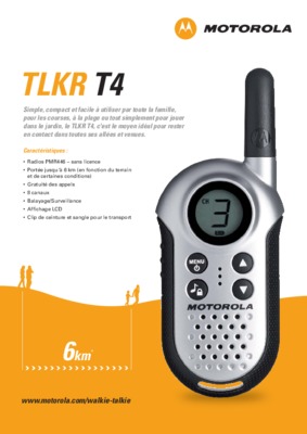 motorola tlkr t4 Book