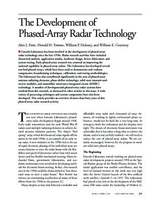 sondes phased array Book