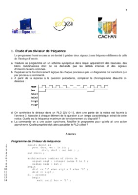 diviseur en base normale ecrit en vhdl Book