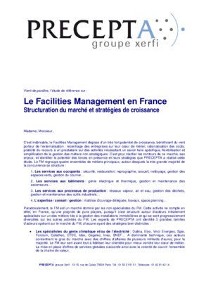 contrat de facilities management Book