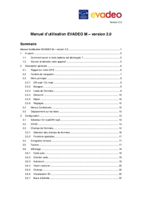 notice evadeo 20 Book