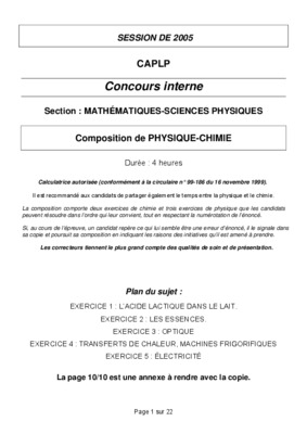 exercices concours Book