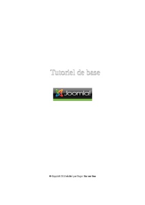 tutoriel joomla 1 5 v1 28 Book