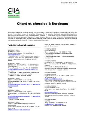 chorales Book