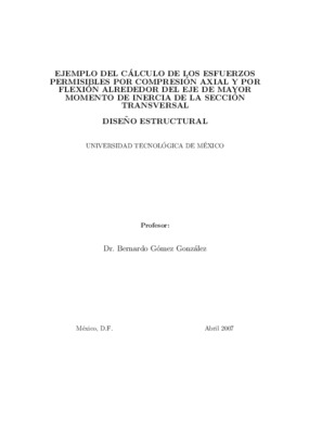 esfuerzos en un buque Book