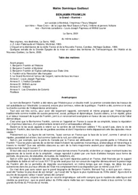 godbout Book