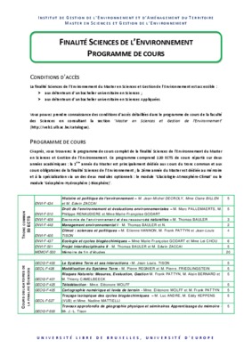sciences environnement Book