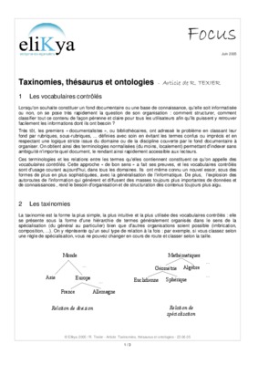 taxinomies Book