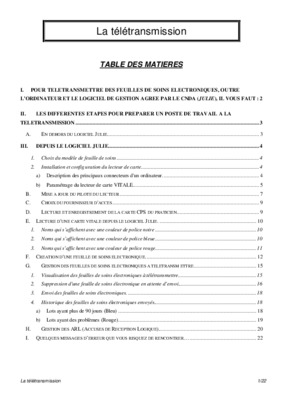 comment s_effectue une teletransmission fse Book