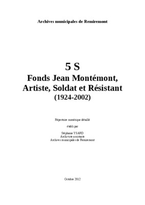 montemont Book