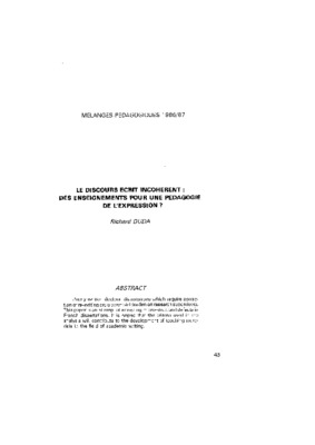 incoherent Book