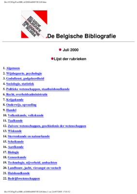 bernaerts Book