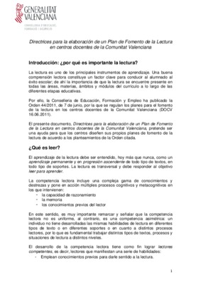 fomento de la lectura primaria Book