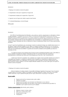 patient agressif verbalement Book