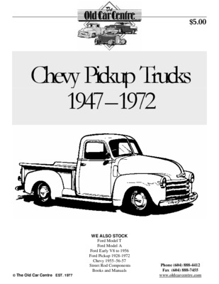 chevy pickup 2002 Book
