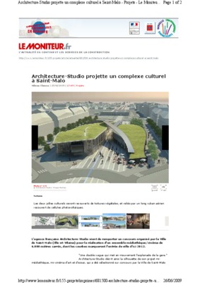 plan architecture complexe culturel Book
