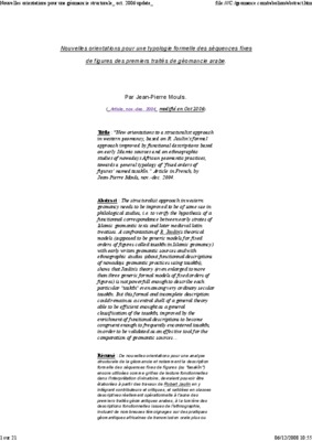 liste des nouvelles orientations Book