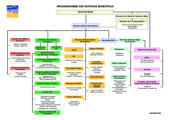 Organigramme Des Servicespdf Notice And Manuel Dutilisation