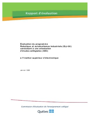 evaluation et examens sur les systaimes automatismes Book