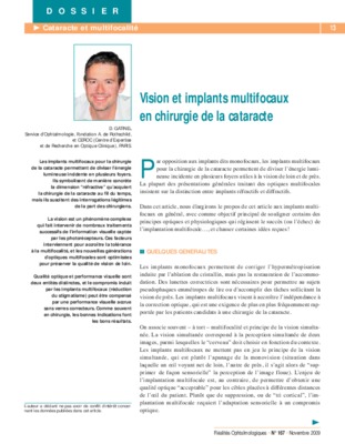 implants multifocaux Book