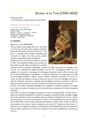 georges de la tour Book