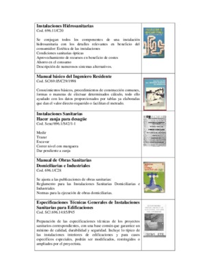 libro instalaciones hidrosanitarias Book