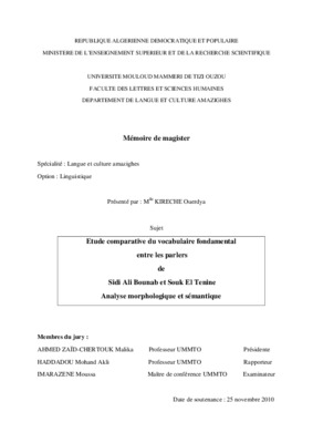 exemple memoire d_une etude comparative Book