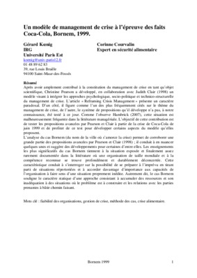 le management par les faits Book