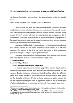 khair eddine Book