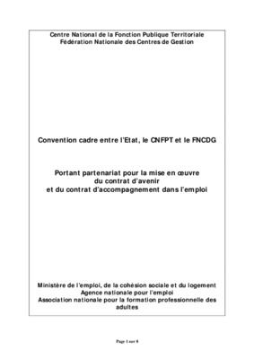 fonction publique 5e accord cadre Book