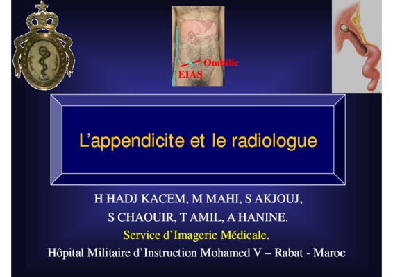sensibilite de l_echographie abdominale et appendicite Book